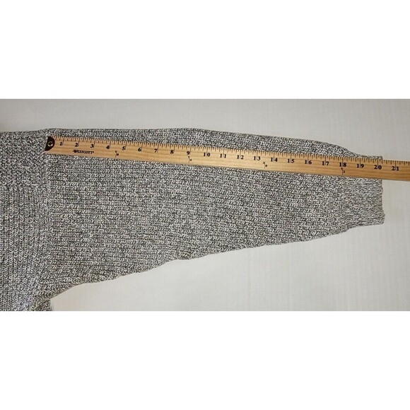 Inc International Concepts Sweater Mens XL Gray Long Sleeve 1/4 Button Heavy - Picture 6 of 12